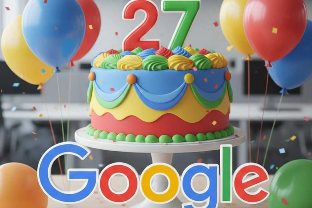google's 27th birthday