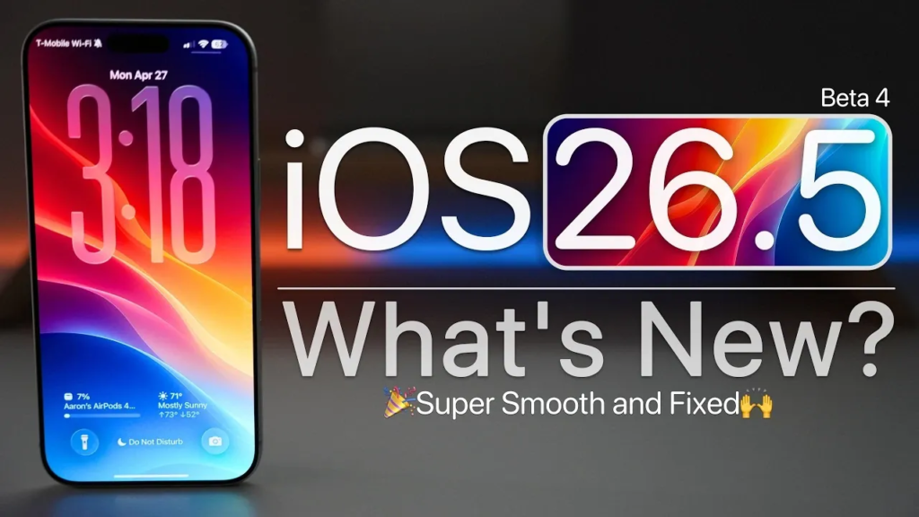 ios 26.5 release date