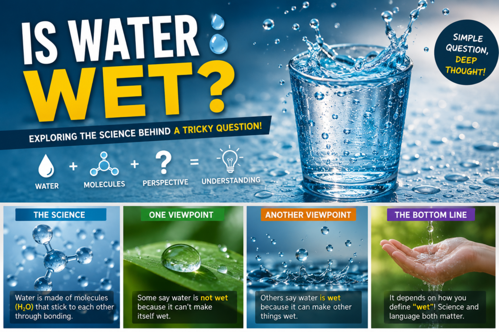 is water wet
