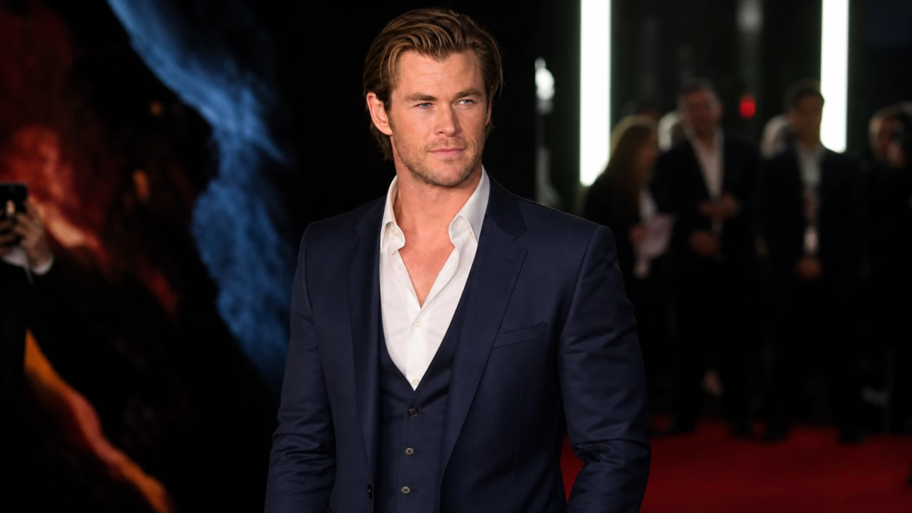 Jon Moeller and Chris Hemsworth