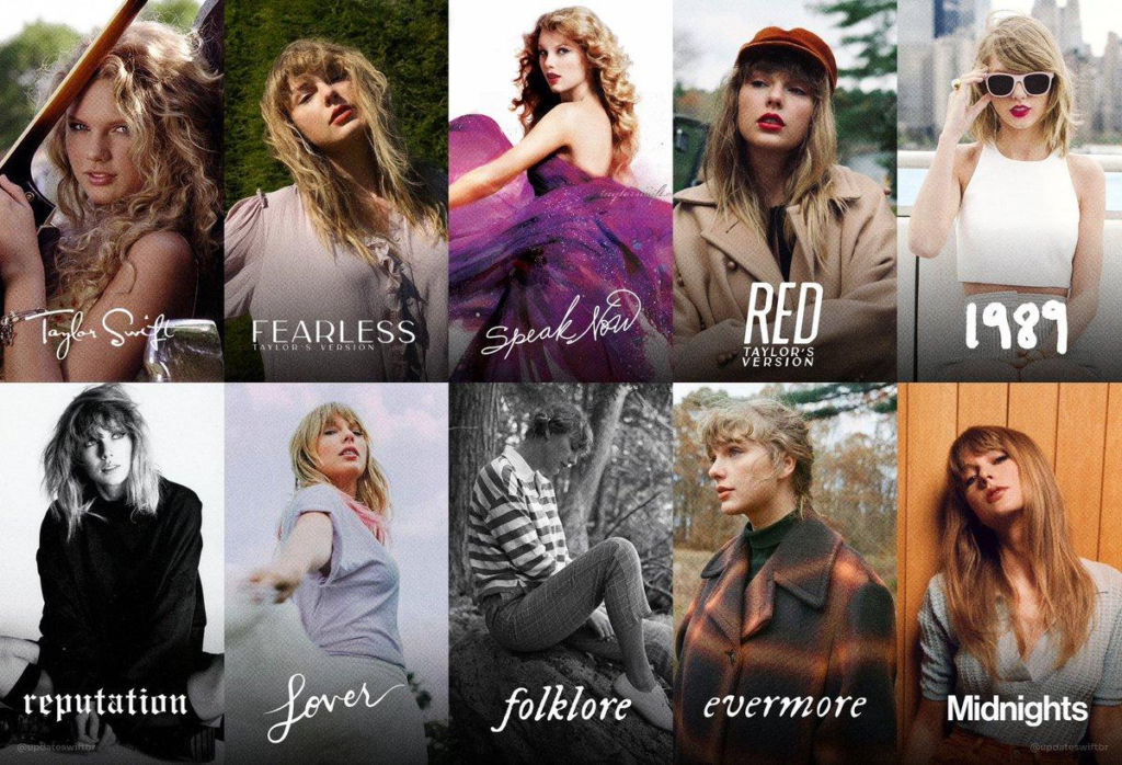 taylor swift albums